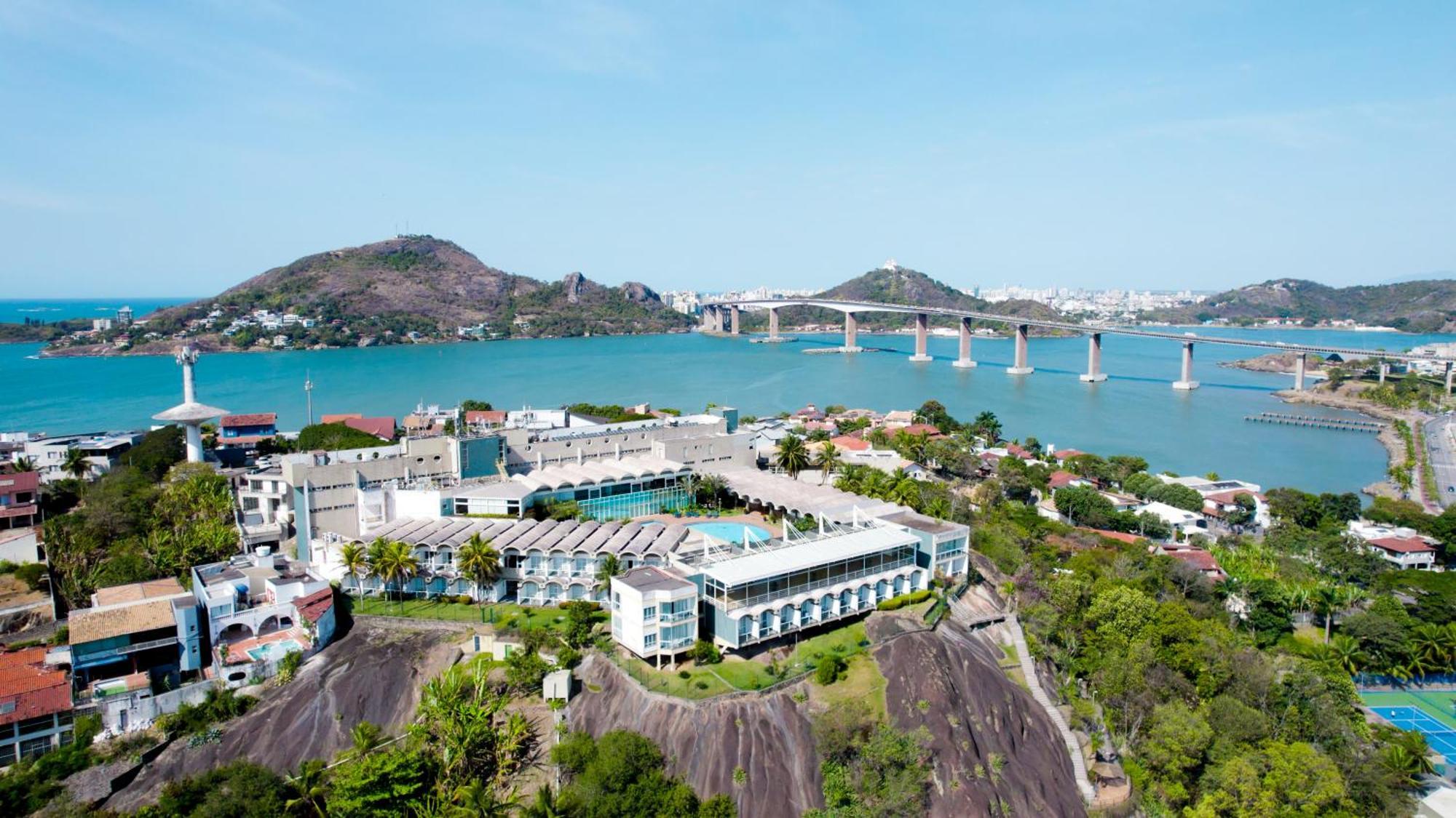 Hotel Senac Ilha Do Boi Vitória Eksteriør bilde Aerial view of the hotel